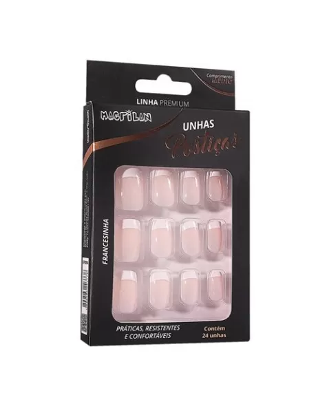 UNHAS POSTICAS FRANCESINHA 24P MEDIO UP309A