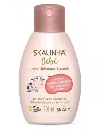 LOCAO HIDR.LAVANDA SKALINHA BEBE 200ML CX6