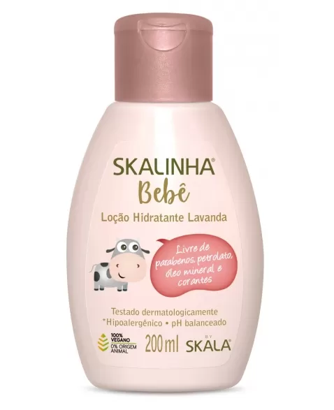 LOCAO HIDR.LAVANDA SKALINHA BEBE 200ML CX6