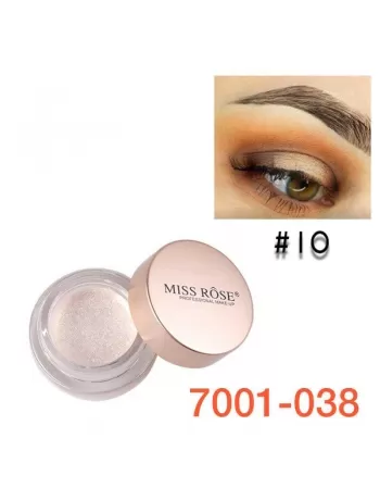 7001-038M10: GLITTER PRENSADO HOLOGRAFICO #M10 MISS ROSE