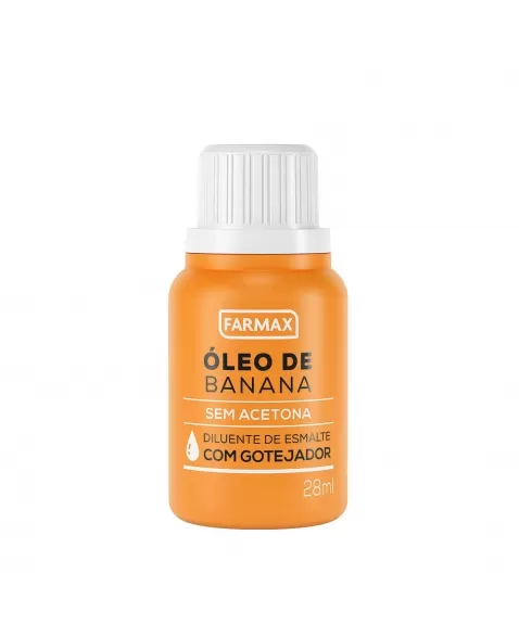 DILUENTE DE ESMALTE OLEO DE BANANA FARMAX GOT 28ML E12