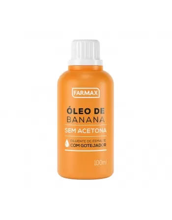 DILUENTE DE ESMALTE OLEO DE BANANA FARMAX GOT 100ML E12