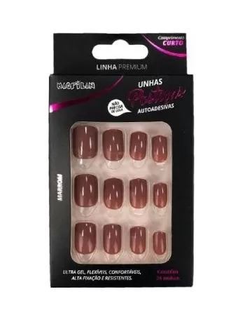 UNHAS POSTICASMARROM 24PC UP206B