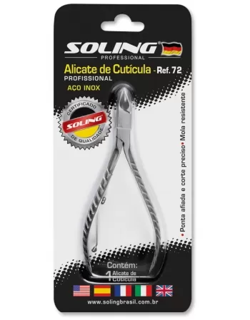 ALICATE DE CUTICULA X SOLING REF 72