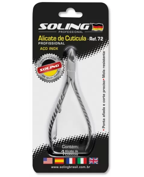 ALICATE DE CUTICULA X SOLING REF 72