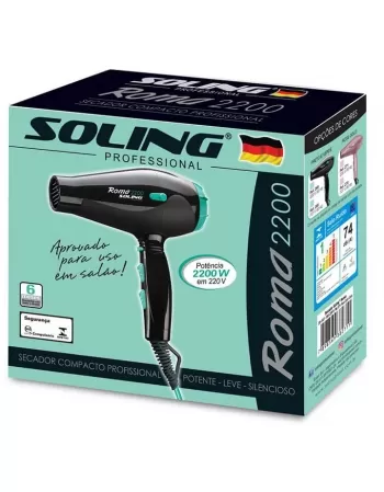 SECADOR SOLING ROMA * 220V - REF. 269 - VERDE