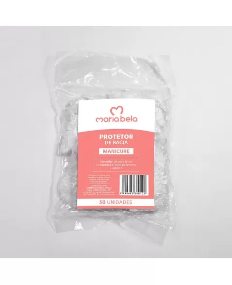 PROTETOR BACIA PLAST. MANICURE 26CM X 30CM - PCT.50 UNIDS. X