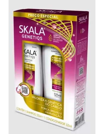 KIT SH E COND GENETIQS FORÇA E BRILHO 325 ML