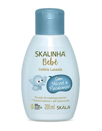 COLONIA LAVANDA SKALINHA BEBE 200ML CX06