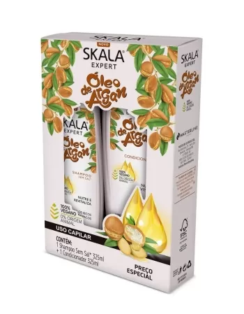 KIT SH + COND SK OLEO DE ARGAN 325ML CX6