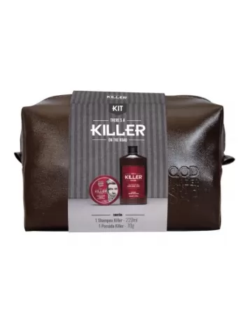 QBS KIT KILLER NECESSAIRE SH+POMADA