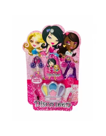 KIT MAQUIAGEM TIARA COM ACESSORIOS CIRCUS DISCOTEEN *72 PCS