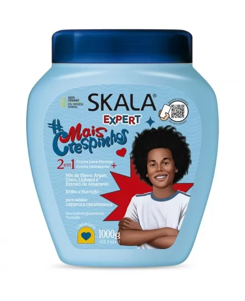 CR COND SK #MAIS CRESPINHOS KIDS 1000G CX C/6