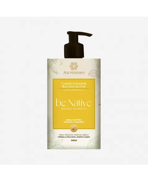 BE NATIVE CITRUS E VANILLA CONDICIONADOR 340ML