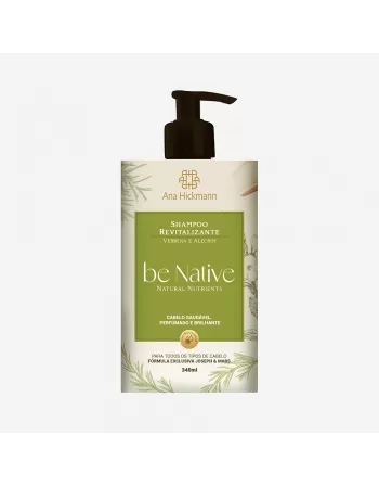 BE NATIVE ALECRIM E VERBENA SHAMPOO 340ML