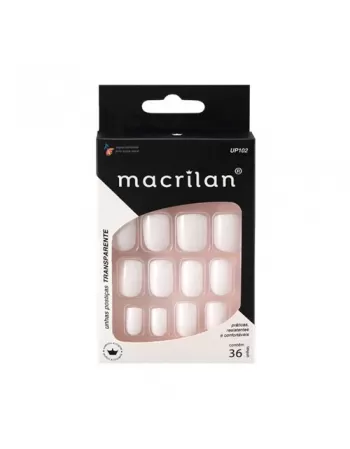 UNHAS POSTICAS COR NATURAL 36P UP102