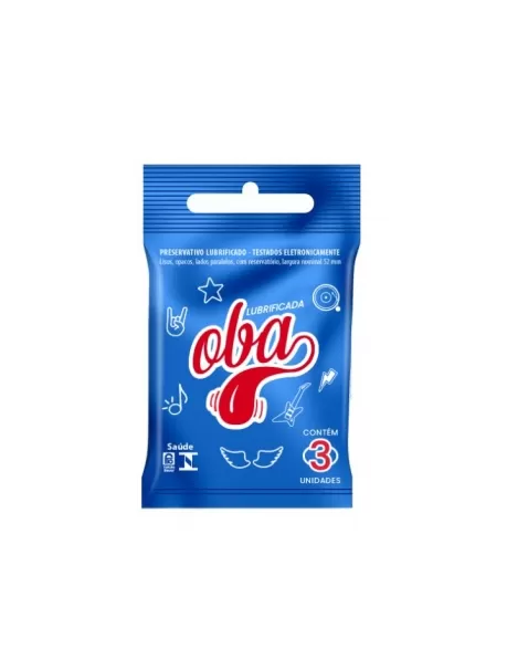 OBA PRESERVATIVO LUBRIFICADO 48 X3UN