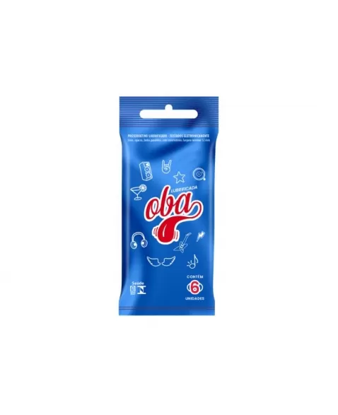 OBA PRESERVATIVO LUBRIFICADO 24 X6UN