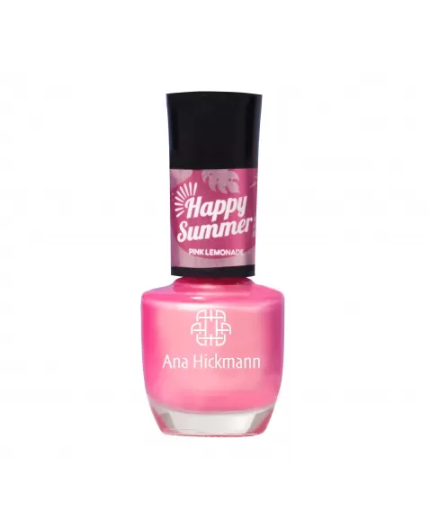 ESMALTE ANA HICKMANN COLEÇÃO HAPPY SUMMER - PINK LEMONADE