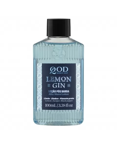 QBS LOCAO POS BARBA LEMON GIN 100ML