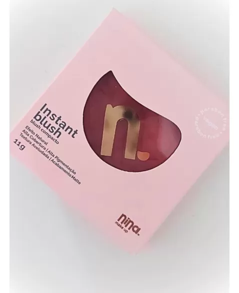 BLUSH NINA MAKE UP INSTANT ROSA QUENTE 11G