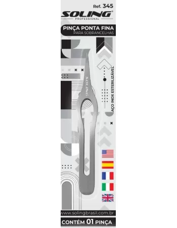 PINCA SOLING BLISTER * REF. 345 - PONTA FINA