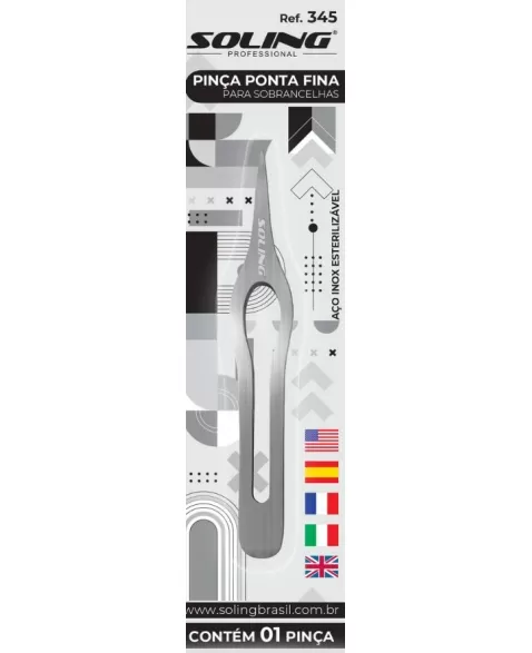 PINCA SOLING BLISTER * REF. 345 - PONTA FINA