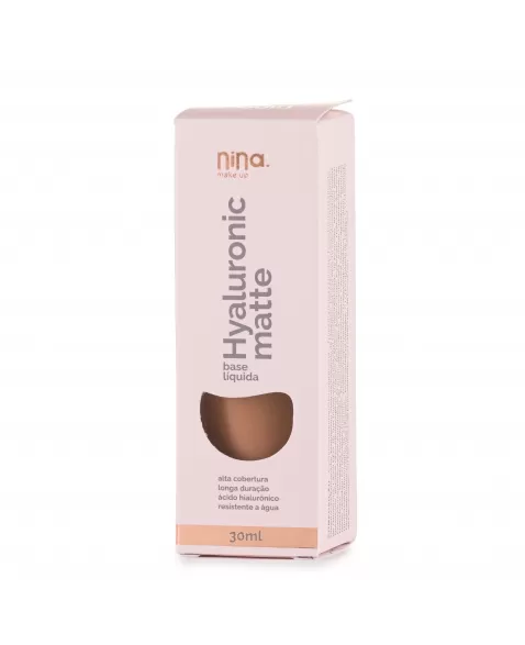 BASE LIQUIDA HYALURONIC MATTE COR 6 - NINA