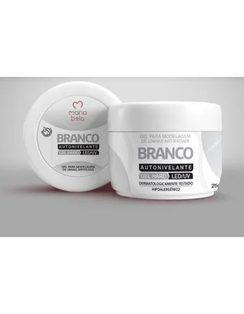 GEL LED/UV BRANCO MARIA BELA 25G