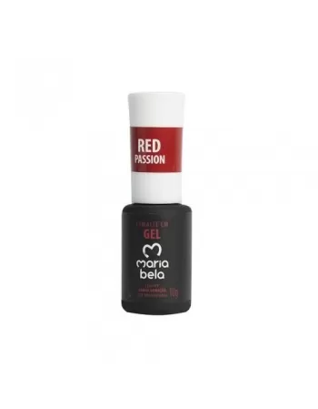 ESMALTE GEL RED PASSION MARIA BELA 10G