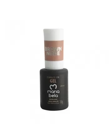 ESMALTE GEL BROWN NUDE MARIA BELA 10G