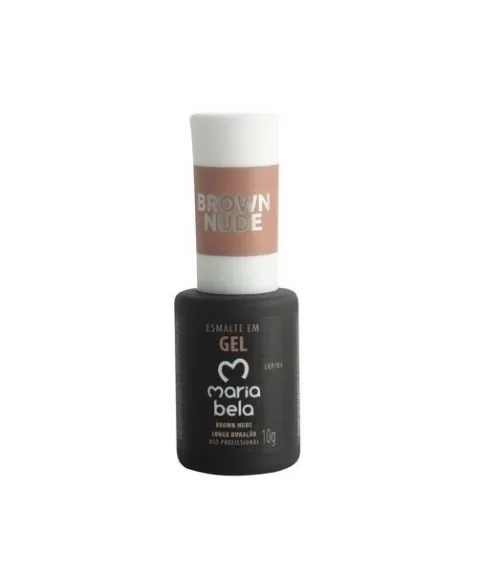 ESMALTE GEL BROWN NUDE MARIA BELA 10G