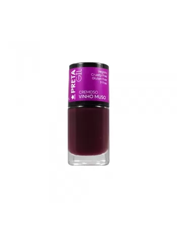 ESMALTE PRETA GIL CR 9FREE VINHO MUSO 10ML