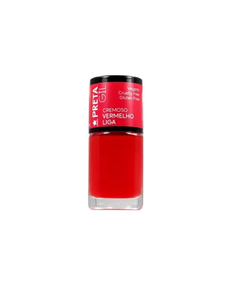 ESMALTE PRETA GIL CR VERMELHO LIGA 10ML