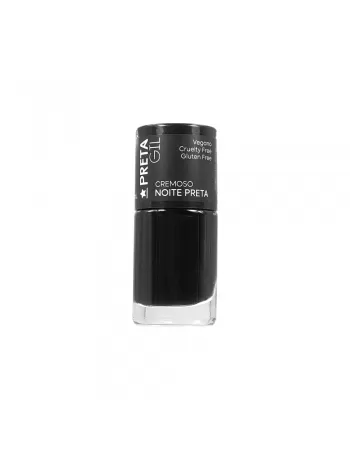 ESMALTE PRETA GIL CR NOITE PRETA 10ML