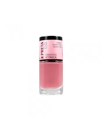 ESMALTE PRETA GIL CR ICONICA 10ML