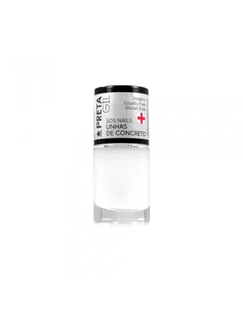 BASE ENDURECEDORA SOS NAILS PRETA GIL UNHAS DE CONCRETO 10ML