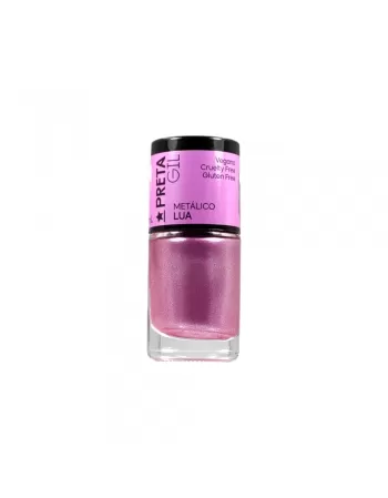 ESMALTE PRETA GIL METAL LUA 10ML