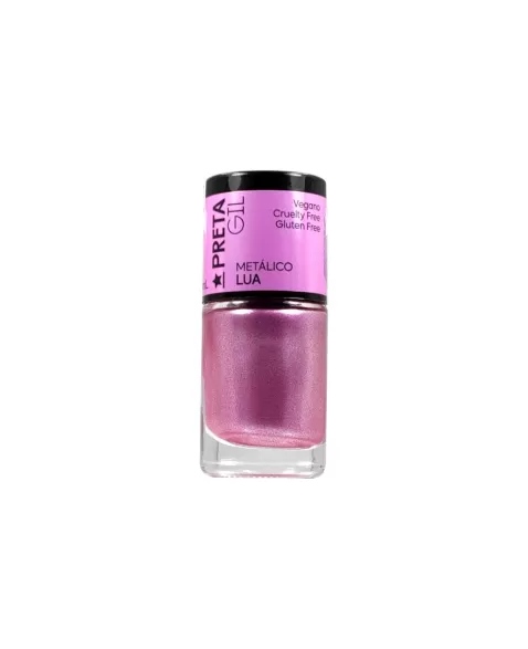 ESMALTE PRETA GIL METAL LUA 10ML