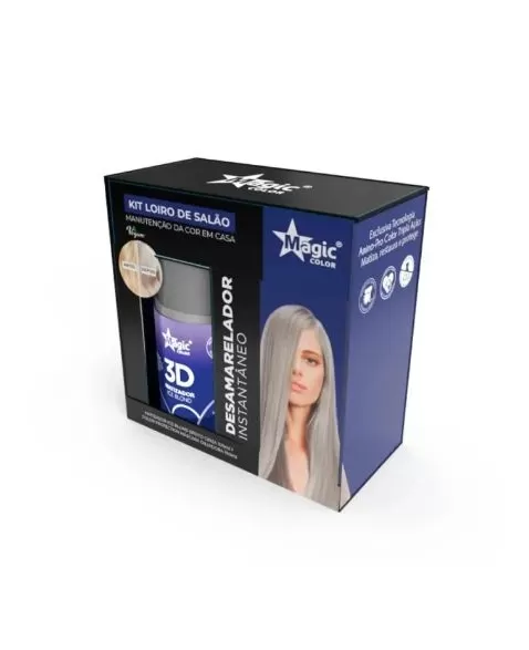 KIT MATIZADOR ICE BLOND 100ML + MASCARA DILUIDORA