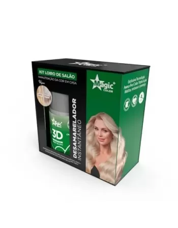 KIT MATIZADOR GREEN BLOND 100ML + MASCARA DILUIDORA