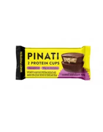 4X10X42G PINATI CUPS COOKIES AND CREAM WHEY