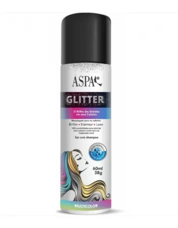 ASPA GLITTER AEROSSOL MULTICOLOR 60ML/38G