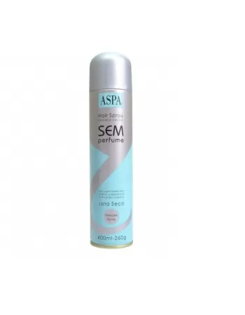 ASPA HAIR SPRAY F.SOLT SEM PERFUME 400ML