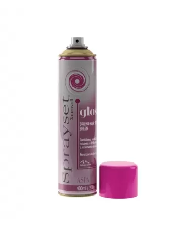 SPRAYSET GLOSS COND BRI HAIR SERUM 400ML