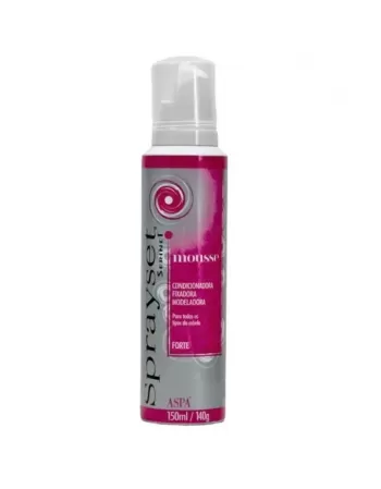 SPRAYSET MOUSSE COND FIX FORTE 140GR