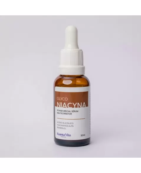 POWER SPECIAL SERUM GLYCOLIC NIACINA - MULTICORRETOR E UNIFORMIZADOR USO NOTURNO KUANTA VITA