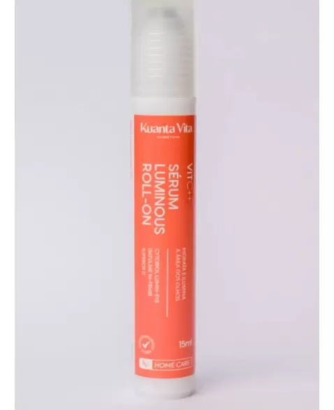 SERUM LUMINOUS ROLL ON 15G - HIDRATA E ILUMINA A AREA DOS OLHOS KUANTA VITA