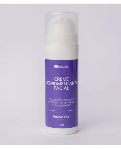 CREME FACIAL DESPIGMENTANTE 30G - CLAREADOR DE MANCHAS KUANTA VITA