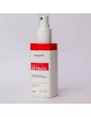 LOCAO TONICA COM RETINOL 120ML - TONIFICACAO E RENOVACAO DA PELE KUANTA VITA